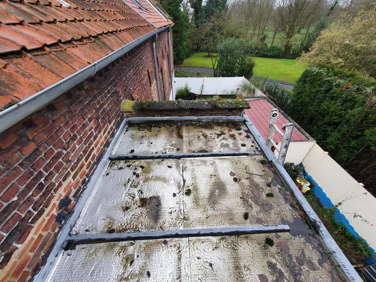 Avant - Zinguerie avant / après